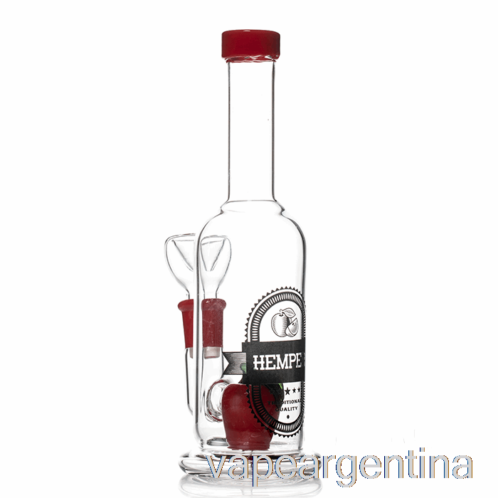 Bong De Sidra De Manzana Cáñamo Vape Transparente/rojo Descartable
